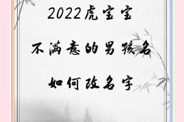 10月份出生的属虎男孩该怎么取名字姓名
