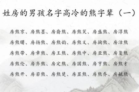 熊姓男孩名字大全-熊姓男孩起名字大全-熊姓名字大全姓名