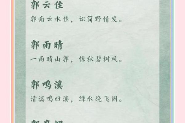 2019年出生的姓郭男孩如何起名,宜用什么字姓名 2019年出生的姓郭男孩如何起名,宜用什么字姓名